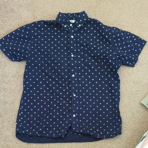 3Sixteen Made in USA Navy Lightweight Large Camp Shirt